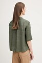 Îmbrăcăminte United Colors of Benetton camasa de in 5BML5QB75 verde