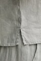 Lanena košulja United Colors of Benetton 5BML5QB75 siva
