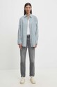 Levi's camasa din bumbac A9179 verde AW24