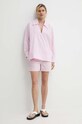Bavlněná halenka Résumé VictoriaRS Shirt 19610951 růžová SS24