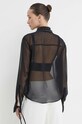 Odzież Blugirl Blumarine koszula RA4081.T3854 czarny