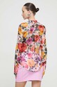 Odzież Blugirl Blumarine koszula jedwabna RA4166.T3079 multicolor