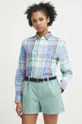 барвистий Бавовняна сорочка Polo Ralph Lauren Жіночий