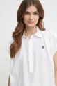 білий Льняна блузка Polo Ralph Lauren