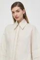 бежевый Льняная рубашка Max Mara Leisure