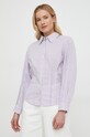 Сорочка Sisley 50IFLQ068 фіолетовий