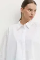 bianco Sisley camicia in cotone