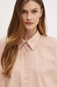 Sisley camasa din bumbac portocaliu 5WMELQ06N