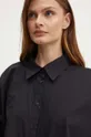 чорний Бавовняна сорочка Sisley
