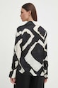 Одежда Блузка Sisley 5NLVLQ078 чёрный