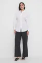 Calvin Klein koszula bawełniana K20K206600 biały SS24