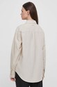 Одяг Сорочка з домішкою льону Calvin Klein K20K206694 бежевий