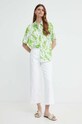 MICHAEL Michael Kors camasa MS440MBB0M verde SS24