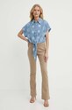Guess koszula BRIGITTE W4GH34.D5CD1 niebieski SS24