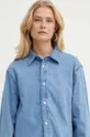 modrá Rifľová košeľa Guess ROMINA