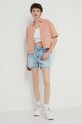 Vans camasa din bumbac VN000F74CR51 portocaliu SS24