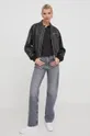 Πουκάμισο Calvin Klein Jeans μαύρο