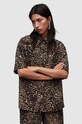 Îmbrăcăminte AllSaints camasa Jemi Leppo WT063Z negru