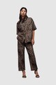 AllSaints camasa Jemi Leppo WT063Z negru