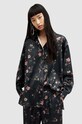 Košile AllSaints Louisa Tanana květinový černá WH533Z