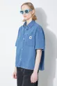 blue Carhartt WIP denim shirt Lovilia