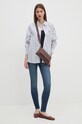 Lacoste pamut ing CF7706 fehér AW24