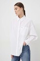 Tommy Jeans koszula bawełniana biały DW0DW17803