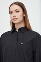 Tommy Jeans koszula bawełniana czarny DW0DW17803