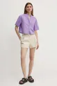 MAX&Co. koszula bawełniana fioletowy