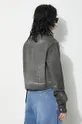 Rick Owens giacca Denim Jacket Cape Sleeve Cropped Outershirt 90% Cotone, 7% Poliestere, 3% Gomma