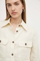 Weekend Max Mara camicia di lino beige 2415111013600