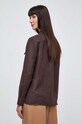 Oblečení Lněná košile Weekend Max Mara 2415111013600 hnědá