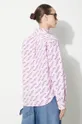 Βαμβακερό πουκάμισο Kenzo Printed Slim Fit Shirt 100% Βαμβάκι