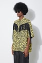 Рубашка Fiorucci Banimalier Print Fringed Shirt жёлтый M01FPTSH054VI01YW02