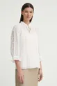 λευκό Μπλουζάκι Bruuns Bazaar MacluraBBImiras blouse