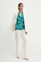 La Petite Française koszula CHANDELLE PFCHANDELLE turkusowy SS24