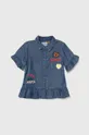 modra Otroška srajca Guess Dekliški