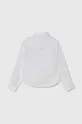 Dječja pamučna košulja Calvin Klein Jeans bijela