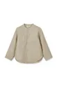 beige Liewood maglia con aggiunta di lino bambino/a Flynn Linen Shirt Bambini