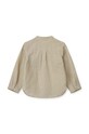 Detská košeľa s prímesou ľanu Liewood Flynn Linen Shirt LW18715 béžová SS24