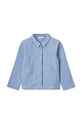 Дитяча бавовняна сорочка Liewood Kory Seersucker Check Shirt LW18767 блакитний SS24