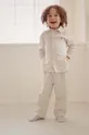 γκρί Παιδικό λινό πουκάμισο Konges Sløjd Παιδικά
