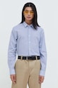Bavlnená košeľa HUGO slim modrá 50508305