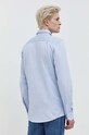 Odzież HUGO koszula bawełniana 50508313 niebieski