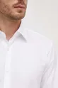 Хлопковая рубашка BOSS белый