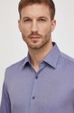 BOSS koszula bawełniana 50508401 niebieski