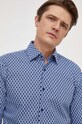 BOSS koszula wzorzyste granatowy 50508767
