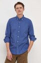 BOSS koszula bawełniana 50508914 niebieski