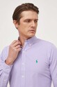 Polo Ralph Lauren koszula 710929344 fioletowy