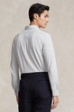 Polo Ralph Lauren camicia in cotone 710932545 grigio NC24